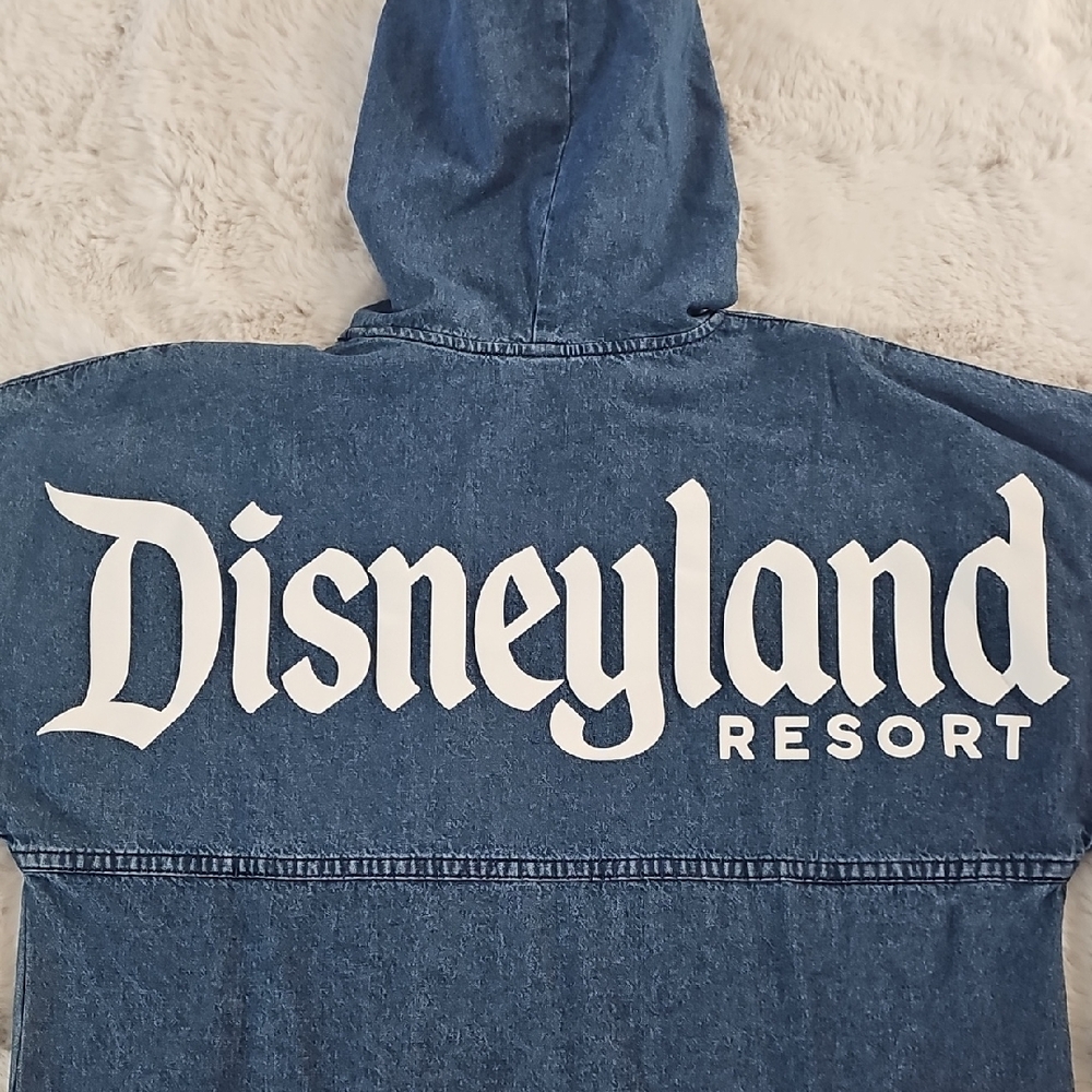 Disneyland Denim Hoodie Spirit Jersey - Picture 10 of 12